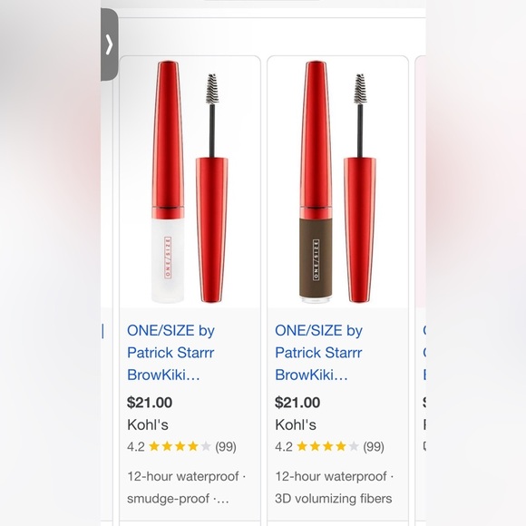 NWT One Size Brow Gel Full Size Medium Brown - Picture 7 of 7